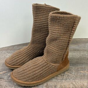UGG Classic Crotchet Boots Size 9